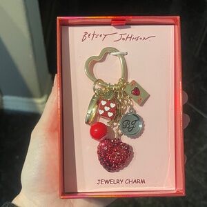 Betsey Johnson Bag Charm (Rare) New in box